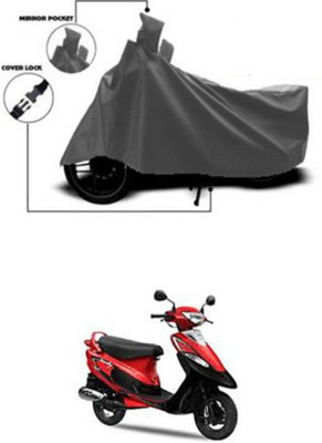 LIFE TO HUB Two Wheeler Cover for Hero, Honda, Bajaj, Ather, TVS, Yamaha(Dash, Grey)