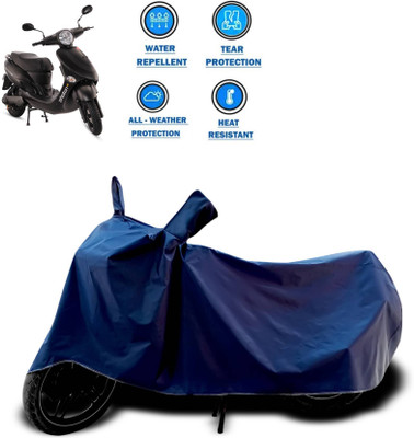 KEDIT Two Wheeler Cover for Hero(Electric Photon, Blue)