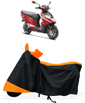 Tricway Two Wheeler Cover for Hero(Dare BS6, Orange)