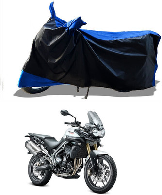 DeepShakshi AUTOMOTIVE Waterproof Two Wheeler Cover for Triumph(Trigger, Blue)
