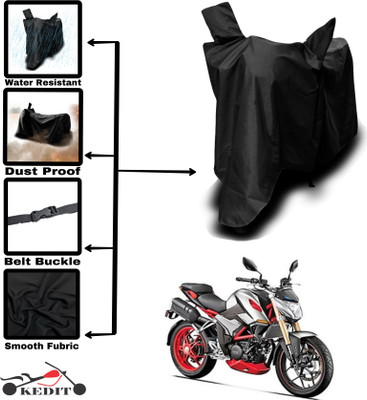 KEDIT Two Wheeler Cover for Universal For Bike(XF3R, Black)