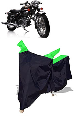Amexride Two Wheeler Cover for Royal Enfield(Electra Delux, Multicolor)