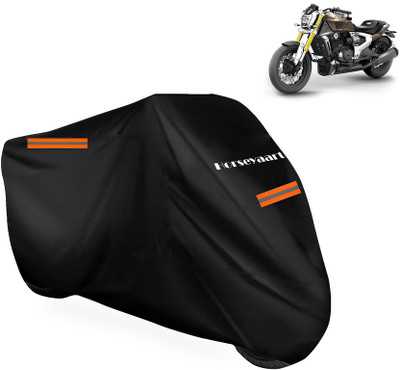 Horseyaart Waterproof Two Wheeler Cover for TVS(Zeppelin BS6, Black)