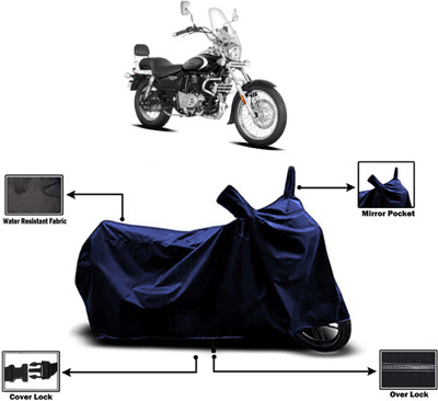 Amexride Two Wheeler Cover for Bajaj(Avenger Cruise 220 BS6, Blue)