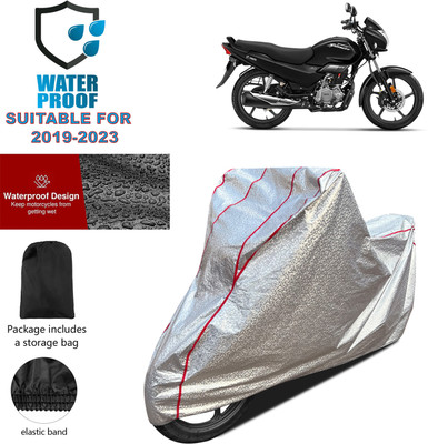 PAGORA Waterproof Two Wheeler Cover for Hero(Super Splendor, Silver)
