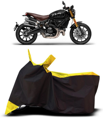 VESMEI Two Wheeler Cover for Ducati(Scrambler 1200, Yellow)