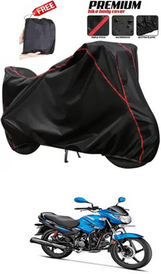 DeepShakshi AUTOMOTIVE Two Wheeler Cover for Hero(Glamour FI, Black)