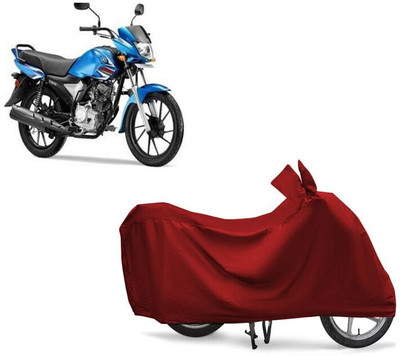 KEDIT Two Wheeler Cover for Yamaha(Saluto RX, Maroon)