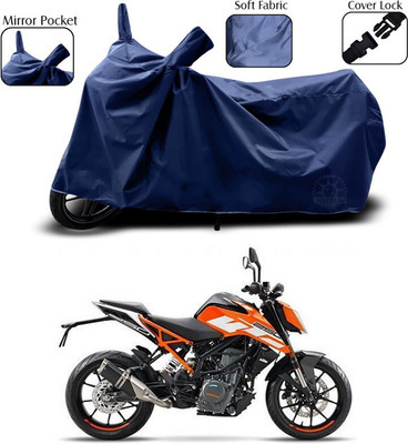 SEBONGO Waterproof Two Wheeler Cover for KTM(Blue)