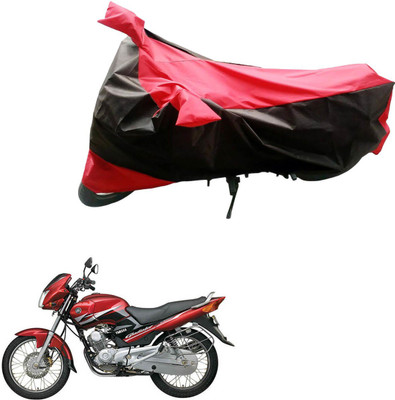Mdstar Waterproof Two Wheeler Cover for Hero(Ambition, Black, Red)