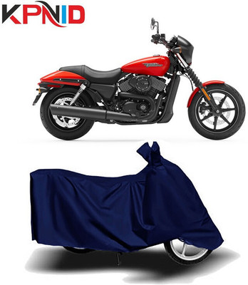 DeepShakshi AUTOMOTIVE Waterproof Two Wheeler Cover for Harley Davidson(Street 750, Blue)