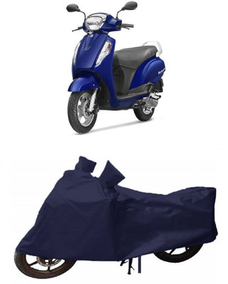 Varnwal E Commerce Waterproof Two Wheeler Cover for Suzuki(Access, Blue)