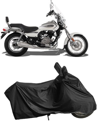 DIGGU Two Wheeler Cover for Bajaj(Avenger Street 220, Black)