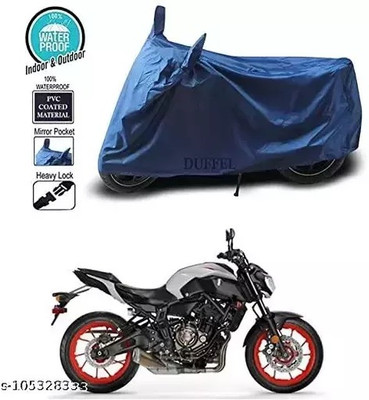 gurukul mart Waterproof Two Wheeler Cover for Ampere(1200 Custom, Blue)