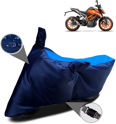 APNEK Waterproof Two Wheeler Cover for KTM(390 Duke, Blue)