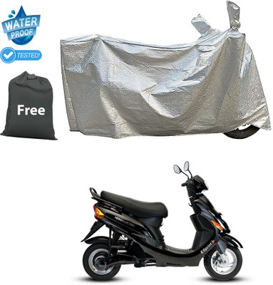CODOKI Waterproof Two Wheeler Cover for Hero(Silver)