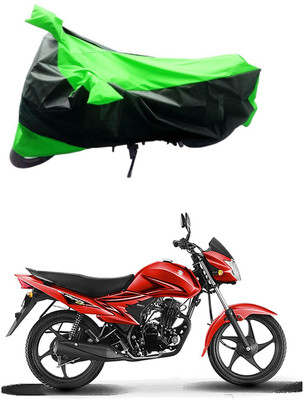 Mdstar Waterproof Two Wheeler Cover for Suzuki(Hayate EP, Green, Black)
