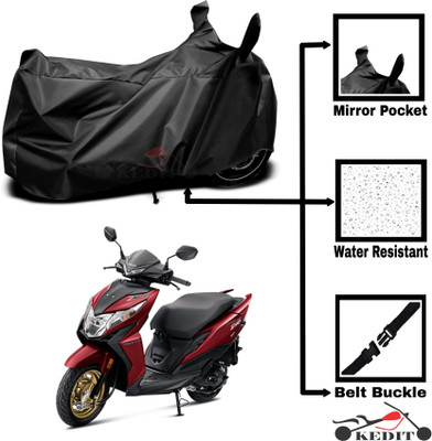 KEDIT Two Wheeler Cover for Universal For Bike(Black)