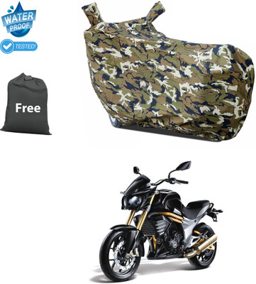PAGORA Waterproof Two Wheeler Cover for Mahindra(Mojo, Yellow)