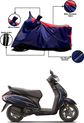 MMSSTAR Waterproof Two Wheeler Cover for Honda(Activa 6G, Red, Blue)