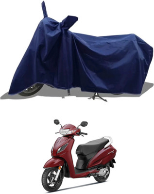RAQTRO Two Wheeler Cover for Honda(Activa 6G, Blue)