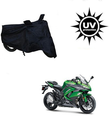 Mdstar Waterproof Two Wheeler Cover for Kawasaki(Ninja 1000, Black)