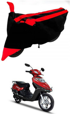 AutoGalaxy Waterproof Two Wheeler Cover for Hero(Electric Flash, Red, Black)