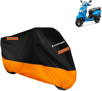 Horseyaart Waterproof Two Wheeler Cover for Hero(Pleasure+ 110, Orange)
