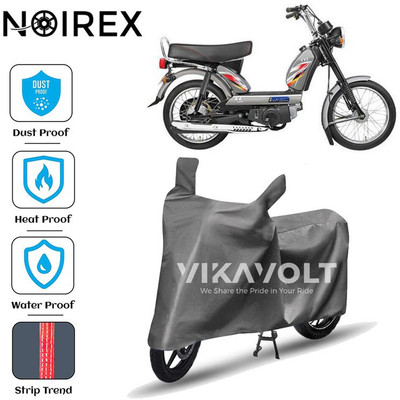 NOIREX Two Wheeler Cover for TVS(XL 100, Grey)