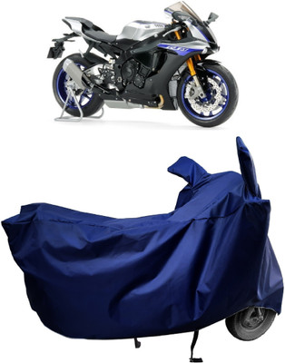 Amexride Two Wheeler Cover for Yamaha(YZF R1M, Blue)