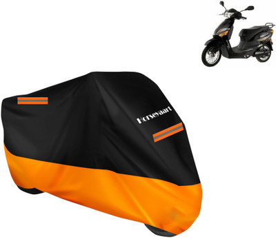 Horseyaart Waterproof Two Wheeler Cover for Hero Electric(Electric Cruz, Orange)