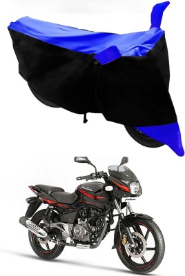 Mdstar Waterproof Two Wheeler Cover for Bajaj(Pulsar 180, Blue, Black)