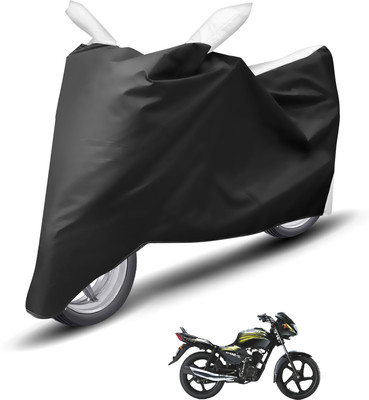 Caronix Waterproof Two Wheeler Cover for TVS(Star City, White)