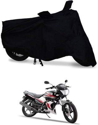 DeepShakshi AUTOMOTIVE Waterproof Two Wheeler Cover for Yamaha(SS 125, Black)