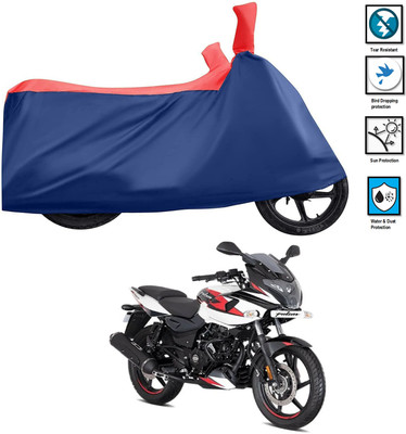 PAGORA Waterproof Two Wheeler Cover for Bajaj(Pulsar 220F, Red)