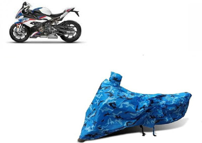Anlopeproducts Waterproof Two Wheeler Cover for BMW(S1000RR, Blue)