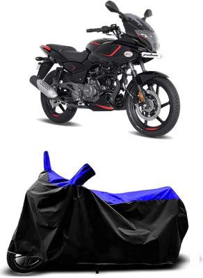 VESMEI Two Wheeler Cover for Bajaj(Pulsar 180F, Blue)
