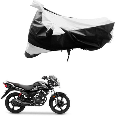 Mdstar Waterproof Two Wheeler Cover for Yamaha(Libero, Black, Silver)