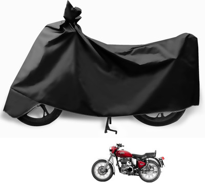 Euro Care Waterproof Two Wheeler Cover for Royal Enfield(Bullet 350 Twinspark, Black)