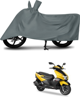 MMSSTAR Waterproof Two Wheeler Cover for TVS(Ntorq 125, Grey)