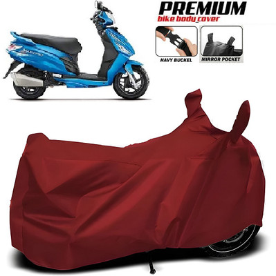 smwzxyu Waterproof Two Wheeler Cover for Hero(Maroon)