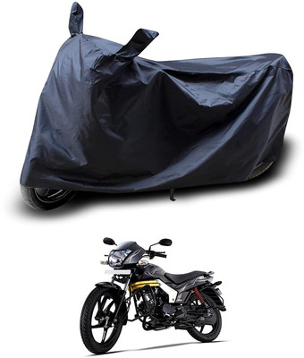 AASHTIK MART Two Wheeler Cover for Mahindra(Centuro, Black)