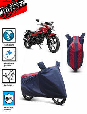 Mdstar Waterproof Two Wheeler Cover for Honda(SP 125, Blue, Red)