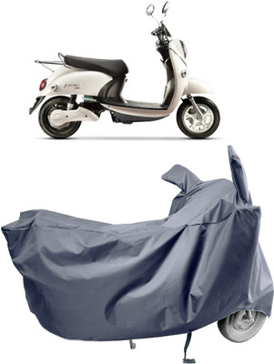 Amexride Two Wheeler Cover for Evolet(Polo BS6, Grey)