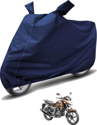 Caronix Waterproof Two Wheeler Cover for Hero(Hunk, Blue)