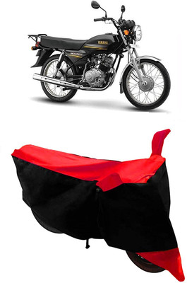 AASHTIK MART Two Wheeler Cover for Yamaha(Crux, Red)