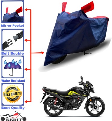 KEDIT Two Wheeler Cover for Honda(SP 125, Red, Blue)