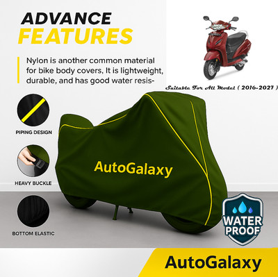 AutoGalaxy Waterproof Two Wheeler Cover for Honda(Activa 4G, Green)