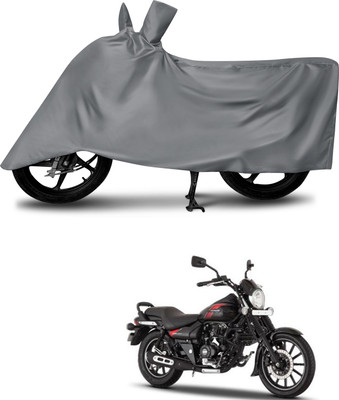 MMSSTAR Waterproof Two Wheeler Cover for Bajaj(Avenger 180 Street, Grey)