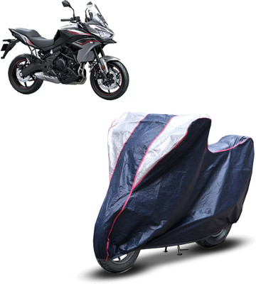 GGK RANTAL Waterproof Two Wheeler Cover for Kawasaki(Versys 650, Multicolor)